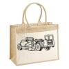 Cotton Pocket Jute Shopper Thumbnail