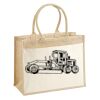 Cotton Pocket Jute Shopper Thumbnail