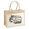 Cotton Pocket Jute Shopper Thumbnail