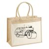 Cotton Pocket Jute Shopper Thumbnail
