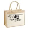 Cotton Pocket Jute Shopper Thumbnail