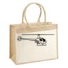 Cotton Pocket Jute Shopper Thumbnail