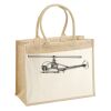 Cotton Pocket Jute Shopper Thumbnail