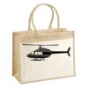 Cotton Pocket Jute Shopper Thumbnail