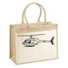 Cotton Pocket Jute Shopper Thumbnail