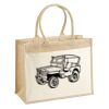 Cotton Pocket Jute Shopper Thumbnail