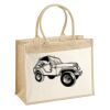 Cotton Pocket Jute Shopper Thumbnail