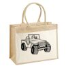 Cotton Pocket Jute Shopper Thumbnail