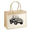 Cotton Pocket Jute Shopper Thumbnail