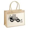 Cotton Pocket Jute Shopper Thumbnail