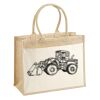 Cotton Pocket Jute Shopper Thumbnail