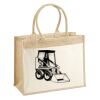 Cotton Pocket Jute Shopper Thumbnail
