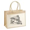 Cotton Pocket Jute Shopper Thumbnail