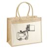 Cotton Pocket Jute Shopper Thumbnail