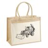 Cotton Pocket Jute Shopper Thumbnail