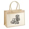 Cotton Pocket Jute Shopper Thumbnail