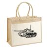 Cotton Pocket Jute Shopper Thumbnail