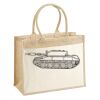Cotton Pocket Jute Shopper Thumbnail