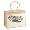 Cotton Pocket Jute Shopper Thumbnail