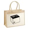 Cotton Pocket Jute Shopper Thumbnail