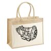 Cotton Pocket Jute Shopper Thumbnail