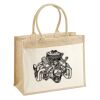 Cotton Pocket Jute Shopper Thumbnail