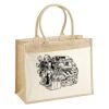 Cotton Pocket Jute Shopper Thumbnail