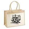 Cotton Pocket Jute Shopper Thumbnail