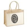 Cotton Pocket Jute Shopper Thumbnail