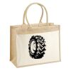 Cotton Pocket Jute Shopper Thumbnail