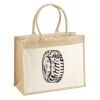 Cotton Pocket Jute Shopper Thumbnail