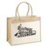 Cotton Pocket Jute Shopper Thumbnail