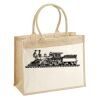 Cotton Pocket Jute Shopper Thumbnail