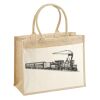 Cotton Pocket Jute Shopper Thumbnail