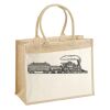 Cotton Pocket Jute Shopper Thumbnail