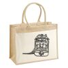 Cotton Pocket Jute Shopper Thumbnail