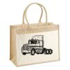 Cotton Pocket Jute Shopper Thumbnail