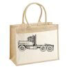 Cotton Pocket Jute Shopper Thumbnail