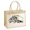 Cotton Pocket Jute Shopper Thumbnail