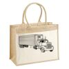 Cotton Pocket Jute Shopper Thumbnail