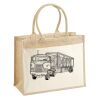 Cotton Pocket Jute Shopper Thumbnail