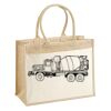 Cotton Pocket Jute Shopper Thumbnail