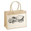 Cotton Pocket Jute Shopper Thumbnail