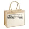 Cotton Pocket Jute Shopper Thumbnail