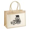Cotton Pocket Jute Shopper Thumbnail