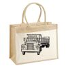 Cotton Pocket Jute Shopper Thumbnail