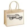 Cotton Pocket Jute Shopper Thumbnail