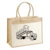 Cotton Pocket Jute Shopper Thumbnail