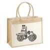 Cotton Pocket Jute Shopper Thumbnail