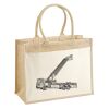 Cotton Pocket Jute Shopper Thumbnail